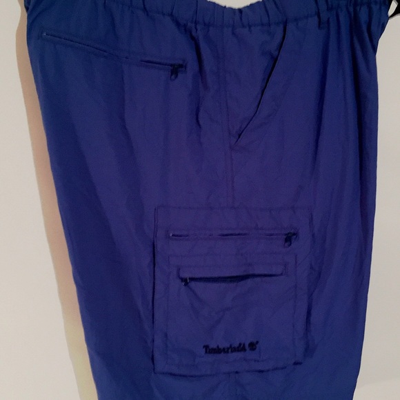 Timberland Blue Cargo Swim Trunks/ Board Shorts - Picture 7 of 7